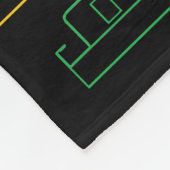 Traffic Lights Barges Canal Boats Pattern Fleece Deken (Hoek)