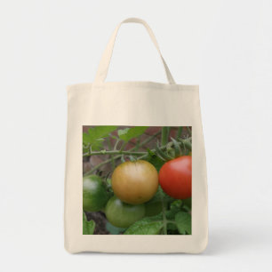 Traffic Lights Tomatoes Organic Grocery Tote Bag