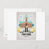 TRAFFORD, MANCHESTER BRIEFKAART (Voorkant / Achterkant)