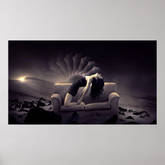 Trage beweging poster (Voorkant)