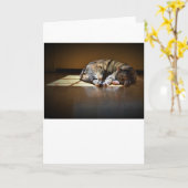 Trage dagen, kaart (Gele Bloem)