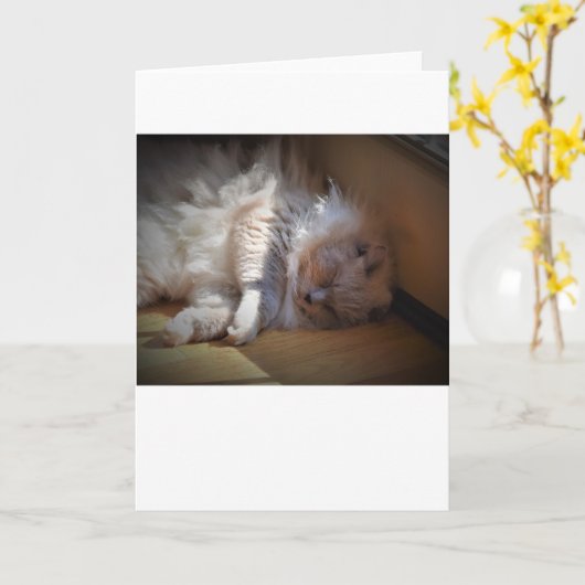 Trage dagen, kaart (Gele Bloem)