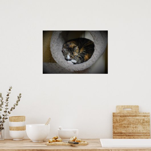 Trage dagen, poster (Keuken)