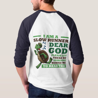 Trage hardloper t-shirt
