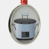 Trage kraaksteunvector metalen ornament (Rechts)