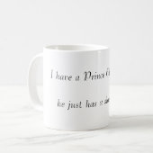 Trage paarden koffiemok (Voorkant links)