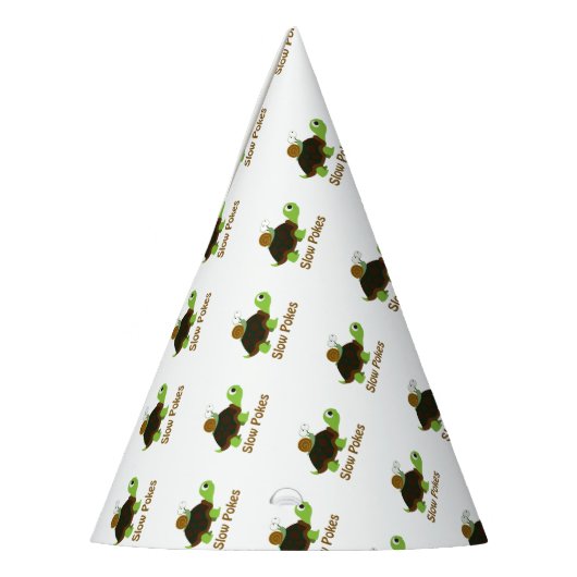 Trage Pokes Cute Turtle and Snail Feesthoedjes (Links)