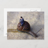 Trage reis briefkaart (Voorkant / Achterkant)