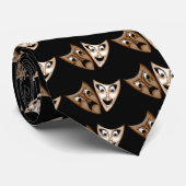 Tragedie en comedy stropdas (Opgerold)