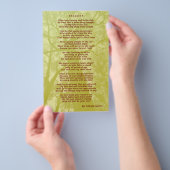 Tragedie Flyer (Hand)