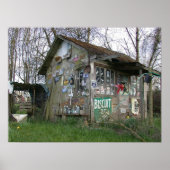 Tragedie oude structuur poster (Voorkant)