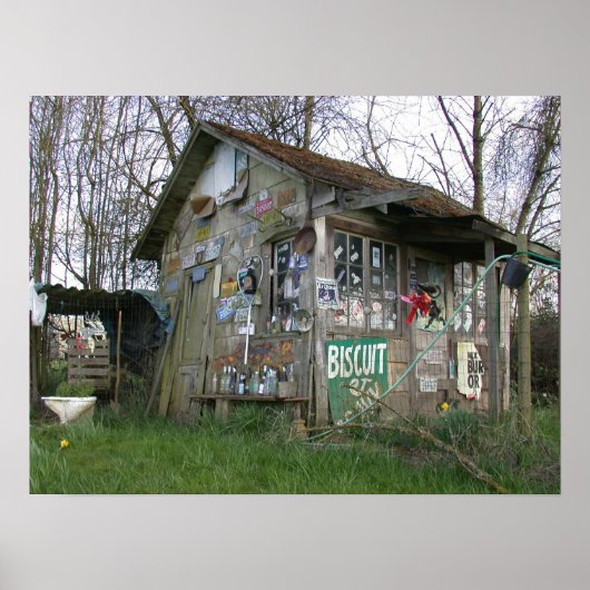 Tragedie oude structuur poster (Voorkant)