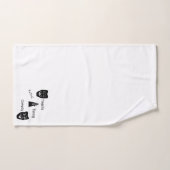 Tragédie + Timing Equals Comédie Théâtre (Serviette à main)