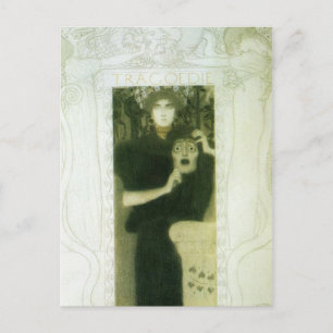 Tragedie van Gustav Klimt Briefkaart
