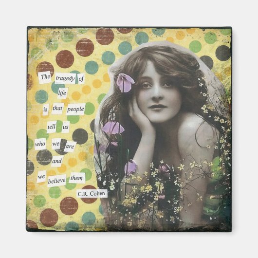 Tragedie van het leven magneet (Voorkant)