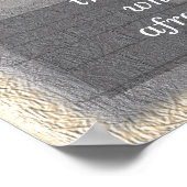 Tragedie van het leven - Plato quote - kunstdruk Poster (Hoek)