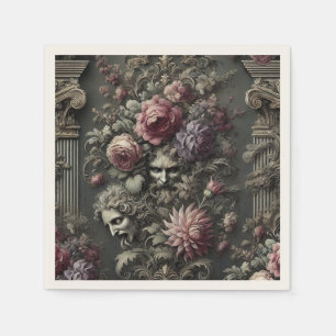 Tragedy Chorus - Gotisch Victoriaans ontwerp Servet