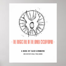Tragische Tale van het Poster van de Lonely Cyclop