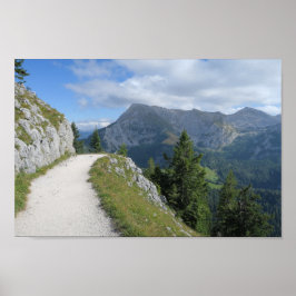 Trail Beierse Alpen Poster