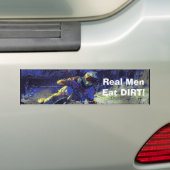 Trail Blazer Motorcross Rider Bumpersticker (Op auto)