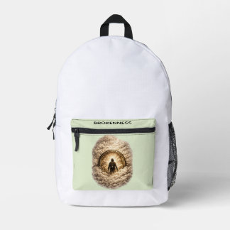 Trail Boss Graphic "Specter of Brokenness" Backpa= Bedrukte Rugzak