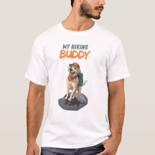 Trail Buddy – Wandelavontuur met Labrador T-shirt