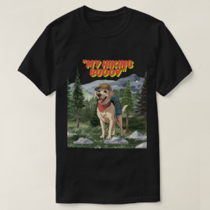 Trail Buddy – Wandelavontuur met Labrador T-shirt