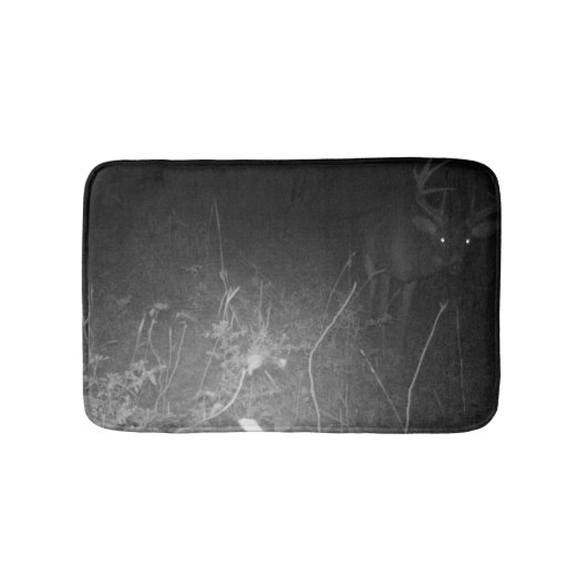 Trail Camera Monster Buck Bath Mat (Voorkant)