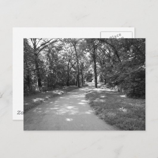 Trail door de Bossen Briefkaart (Voorkant / Achterkant)