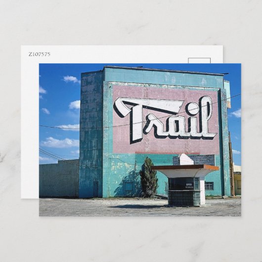 Trail Drive-In Theater, Route 66, Amarillo, Texas Briefkaart (Voorkant / Achterkant)