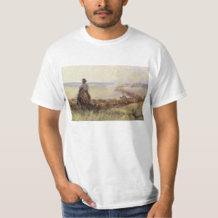 Trail Herd naar Wyoming door WHD Koerner T-shirt