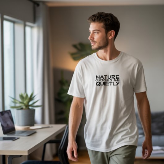 Trail Hiking camping humor black T-shirt