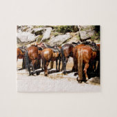 Trail Horses Puzzle (Horizontal)