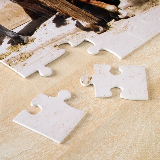 Trail Horses Puzzle (Côté)