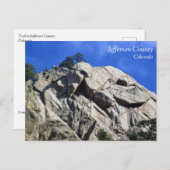 Trail in Jefferson County, Colorado Briefkaart (Voorkant / Achterkant)