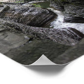 Trail in Watkins Glen, New York Poster (Hoek)