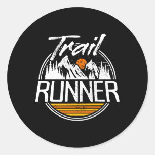 Trail met ultra-run avontuurverrijking van Dell Tr Ronde Sticker