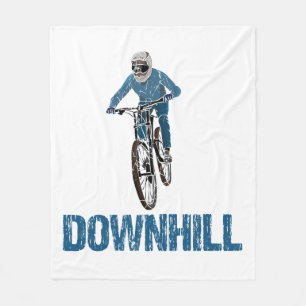 Trail Mountain Biker Downhill Fleece Deken