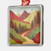 Trail naar de hemel metalen ornament (Links)