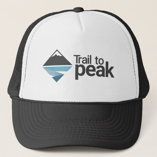 Trail naar Peak Trucker Hat Trucker Pet (Voorkant)