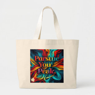 "Trail naar Triumph" Grote Tote Bag