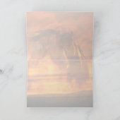 "Trail of the Setting Sun" - Carte de voeux (Intérieur)