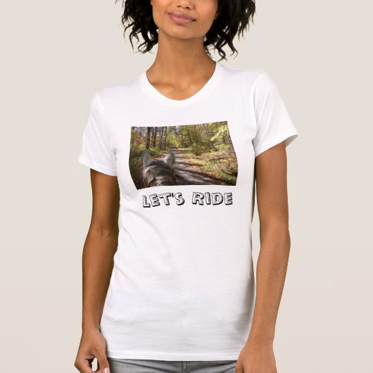 Trail Ride, Let's Ride T-shirt (Voorkant)