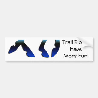 Trail Riders hebben meer vlotte Bumpersticker