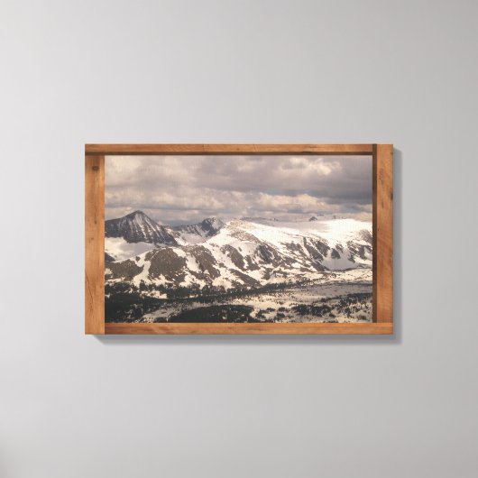 Trail Ridge Road Colorado Toile pittoresque (Recto)