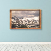 Trail Ridge Road Colorado Toile pittoresque (Insitu (Plancher de Bois))