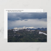 Trail Ridge Road in Rock Mountain Park Briefkaart (Voorkant / Achterkant)