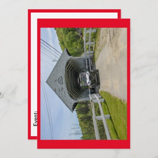 Trail Riding 5 Invitation (Devant / Derrière)