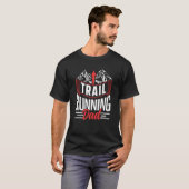 Trail Runner Runner Runner Trails Vader P T-shirt (Voorkant volledig)