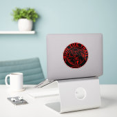 Trail Running Canada Sticker (Laptop op bureau)